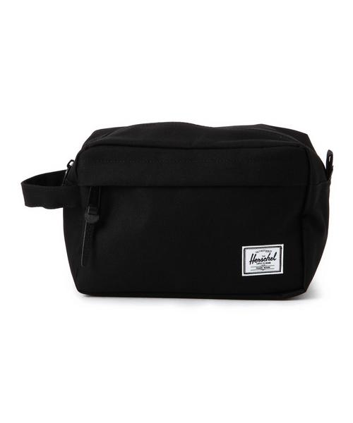 Herschel Supply（ハーシェルサプライ）の「★[ハーシェル]HERSCHEL CB　スクエアバッグ・ポーチ（ハンドバッグ・レディース・ブラック/オリーブ・フリー）」の2枚目の写真