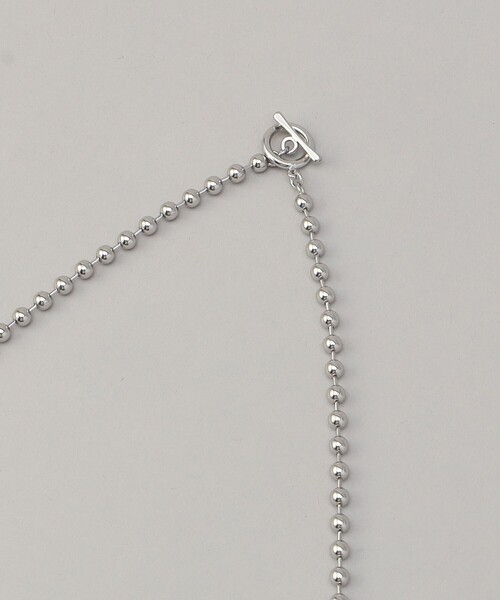 coen（コーエン）の「ボールチェーンロングネックレス(60cm)（ネックレス・レディース・シルバー・FREE）」の2枚目の写真