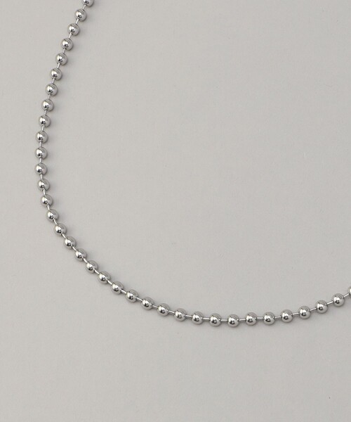 coen（コーエン）の「ボールチェーンロングネックレス(60cm)（ネックレス・レディース・シルバー・FREE）」の3枚目の写真