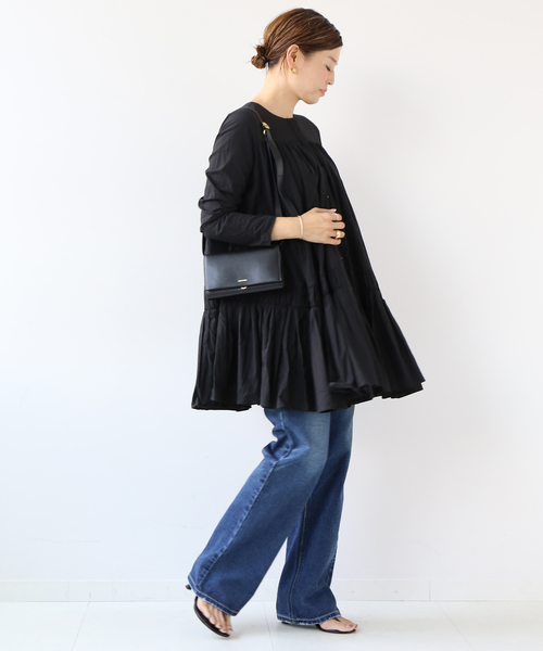 deuxiemeclasse マリリンムーンワンピース MARILYN MOON/マリリンムーン】TIERED DRESS（ワンピース