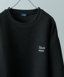 ITEMS URBANRESEARCH | 『XLサイズあり』刺繍ジャカードロングスリーブカットソー(Tシャツ/カットソー)