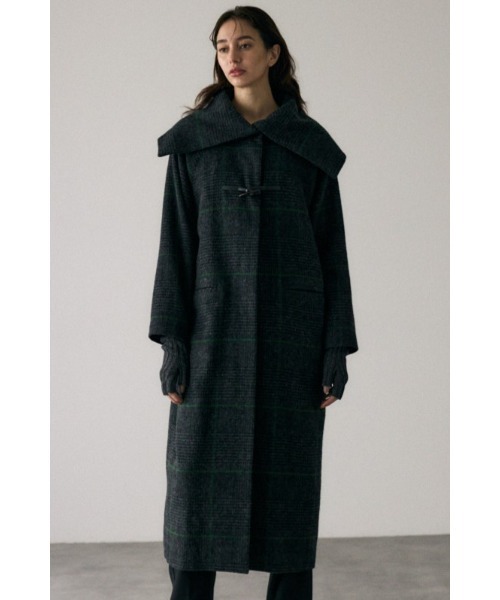 RIM.ARK（リムアーク）の「Original plaid toggle CT オリジナルプラッドトグルコート（ステンカラーコート・レディース・マルチ・36/38）」の22枚目の写真