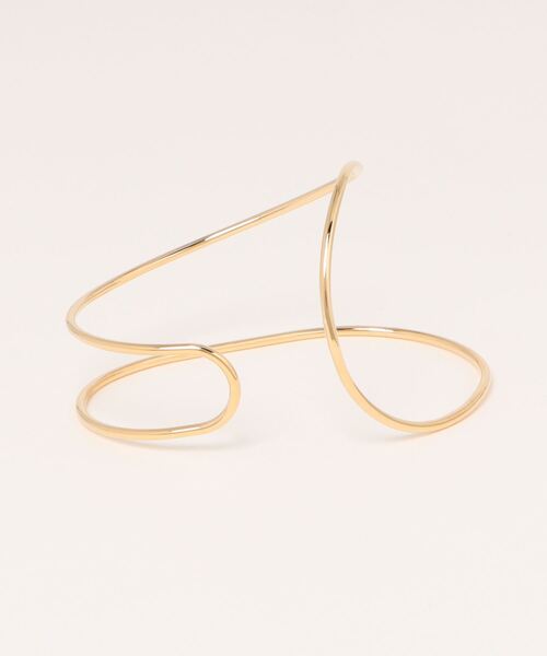 ammy.(エイミードット)の「【 ammy. / エイミードット 】アシンメトリー ニュアンス ライン バングル(バングル/リストバンド・レディース・ゴールド/シルバー・FREE)」の3枚目の写真