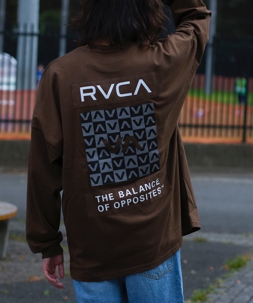 セール】RVCA メンズ PATCH BALANCE LT ロンT 【2024年秋冬