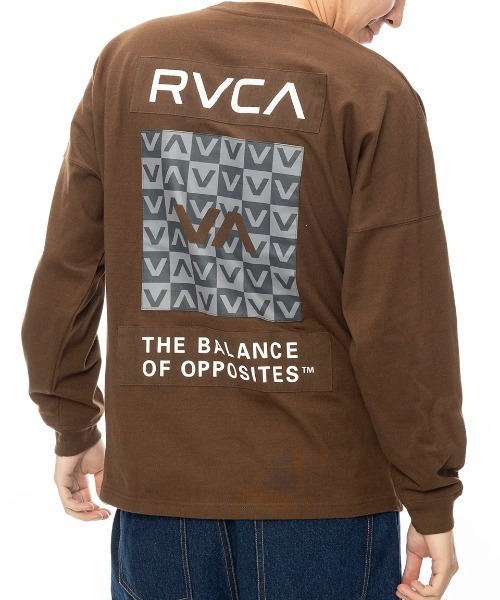 セール】RVCA メンズ PATCH BALANCE LT ロンT 【2024年秋冬