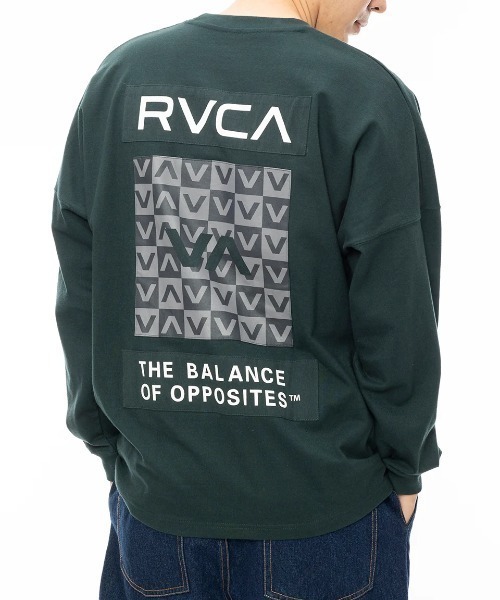 RVCA - RVCA 2枚セット BACK BALANCE LT ロングスリーブＴシャツ RVCA tシャツ メンズ PATCH BALANCE LT ロンT 「2024年秋冬