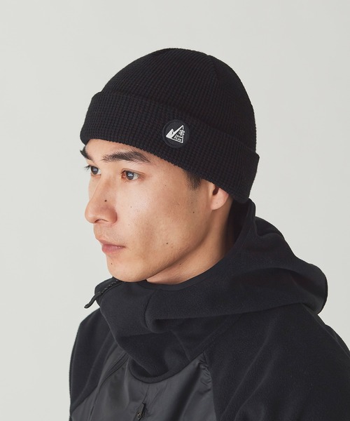 Snow Peak（スノーピーク）の「MofM Knit Beanie（ニットキャップ/ビーニー・メンズ・ブラック/ブルー系その他・ONE SIZE）」の2枚目の写真