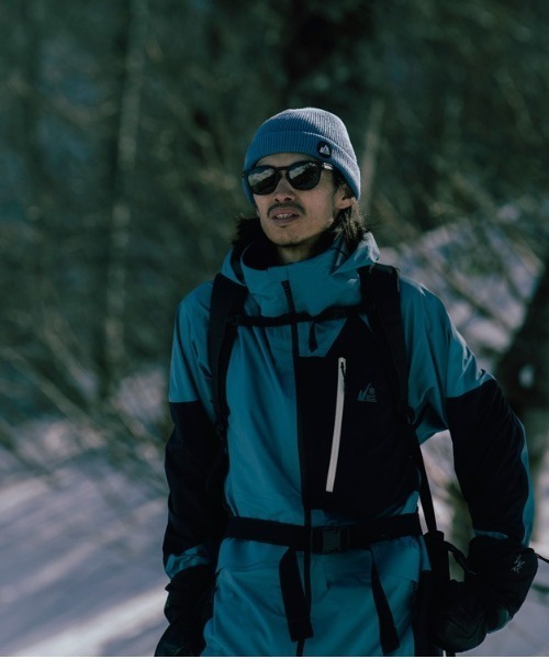 Snow Peak（スノーピーク）の「MofM Knit Beanie（ニットキャップ/ビーニー・メンズ・ブラック/ブルー系その他・ONE SIZE）」の3枚目の写真