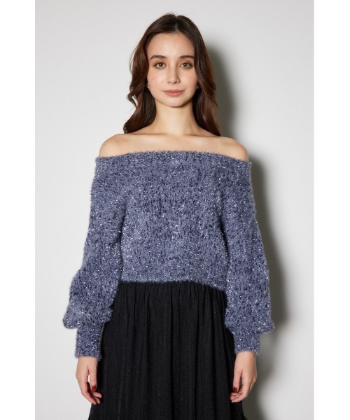 プラダ　リブニットトップス Prada リブニット トップ | グレー | FARFETCH JP