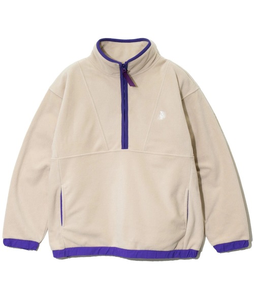 go slow caravan(ゴースローキャラバン)の「COBMASTER/コブマスター マイクロフリース P/O JKT(ブルゾン・メンズ・アイボリー/エメラルド・MEDIUM/LARGE/X-LARGE)」の13枚目の写真