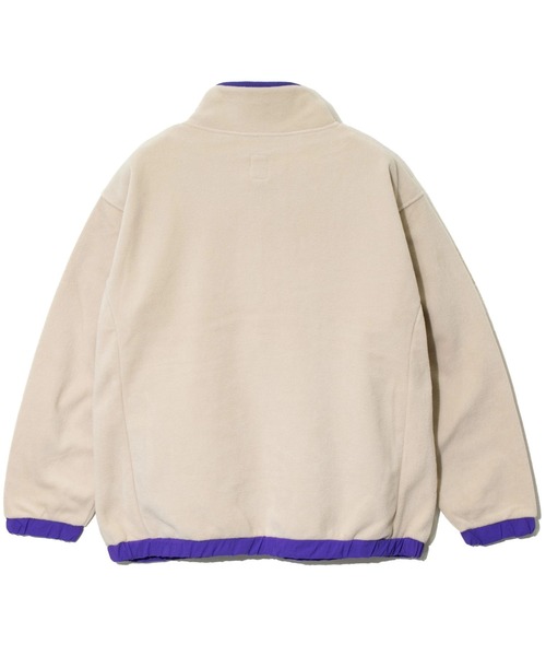 go slow caravan(ゴースローキャラバン)の「COBMASTER/コブマスター マイクロフリース P/O JKT(ブルゾン・メンズ・アイボリー/エメラルド・MEDIUM/LARGE/X-LARGE)」の14枚目の写真
