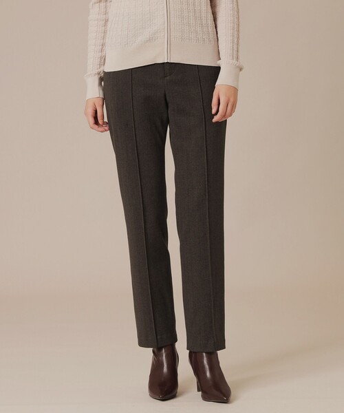 MACKINTOSH LONDON（マッキントッシュ ロンドン）の「ブリティッシュパターンジャージパンツ（その他パンツ・レディース・ブラック/ブラウン系その他4・36/38）」の2枚目の写真