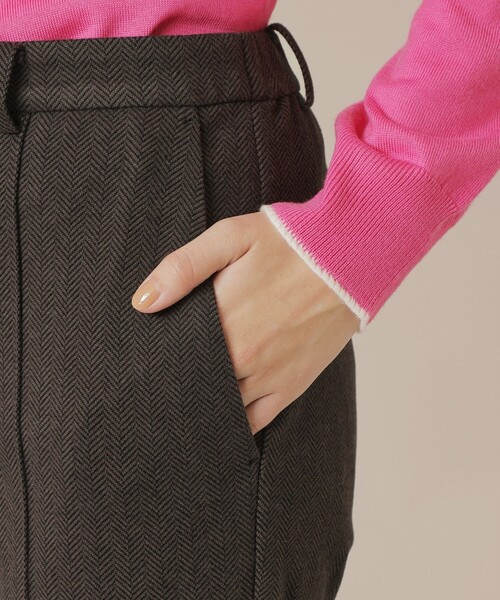 MACKINTOSH LONDON（マッキントッシュ ロンドン）の「ブリティッシュパターンジャージパンツ（その他パンツ・レディース・ブラック/ブラウン系その他4・36/38）」の8枚目の写真