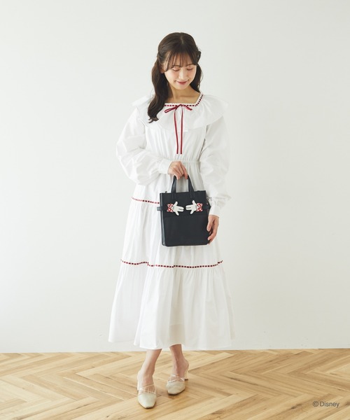 Disney（ディズニー）の「ミニー/ショルダーバッグ（ショルダーバッグ・レディース・ライトピンク/ブラック・FREE）」の16枚目の写真