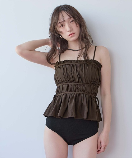 ティアードラインペプラムビキニ/水着（水着）｜SEA DRESS（シードレス