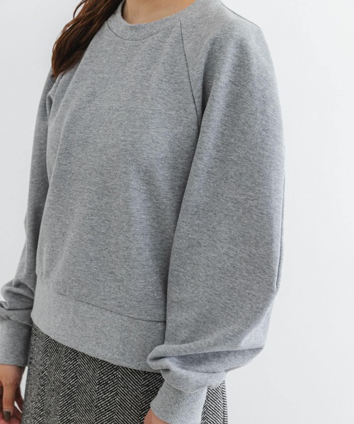 F by ROSSO（エフバイロッソ）の「F by ROSSO　マルチウェイ裏毛スウェットプルオーバー（Tシャツ/カットソー・レディース・グレー/ライトグレー・FREE）」の21枚目の写真