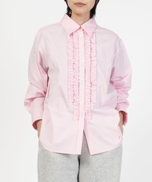 THE SHINZONE（ザ　シンゾーン）の「COTTON FRILLED SHIRT コットン フリル シャツ（シャツ/ブラウス・メンズ）」