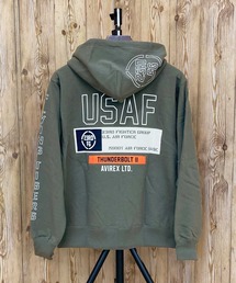 AVIREX（アヴィレックス）の「SHEETING PATCHED ZIP PARKA 'FLYING TIGERS'（パーカー）」