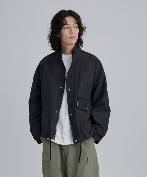 SIERRA DESIGNS（シェラデザイン）の「SIERRA DESIGNS（シエラデザインズ）別注 スタンドカラーブルゾン（WEB限定サイズ）（ブルゾン・メンズ・ブラック/ベージュ・XL/L/M）」の9枚目の写真