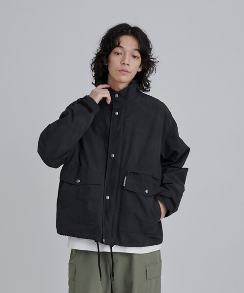 SIERRA DESIGNS（シェラデザイン）の「SIERRA DESIGNS（シエラデザインズ）別注 スタンドカラーブルゾン（WEB限定サイズ）（ブルゾン・メンズ・ブラック/ベージュ・XL/L/M）」の11枚目の写真