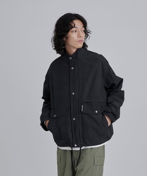 SIERRA DESIGNS（シェラデザイン）の「SIERRA DESIGNS（シエラデザインズ）別注 スタンドカラーブルゾン（WEB限定サイズ）（ブルゾン・メンズ・ブラック/ベージュ・XL/L/M）」の13枚目の写真