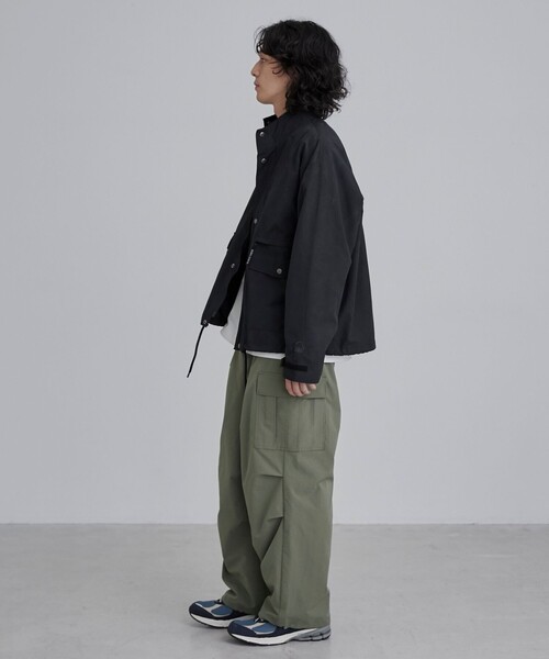 SIERRA DESIGNS（シェラデザイン）の「SIERRA DESIGNS（シエラデザインズ）別注 スタンドカラーブルゾン（WEB限定サイズ）（ブルゾン・メンズ・ブラック/ベージュ・XL/L/M）」の16枚目の写真