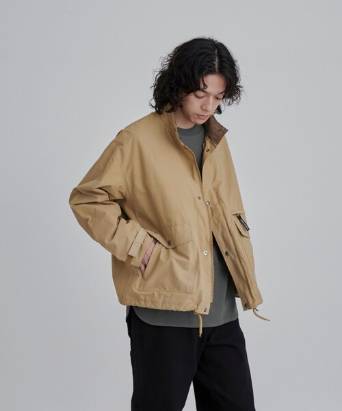 SIERRA DESIGNS（シェラデザイン）の「SIERRA DESIGNS（シエラデザインズ）別注 スタンドカラーブルゾン（WEB限定サイズ）（ブルゾン・メンズ・ブラック/ベージュ・XL/L/M）」の17枚目の写真