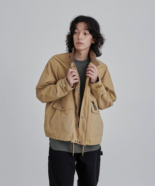 SIERRA DESIGNS（シェラデザイン）の「SIERRA DESIGNS（シエラデザインズ）別注 スタンドカラーブルゾン（WEB限定サイズ）（ブルゾン・メンズ・ブラック/ベージュ・XL/L/M）」の19枚目の写真