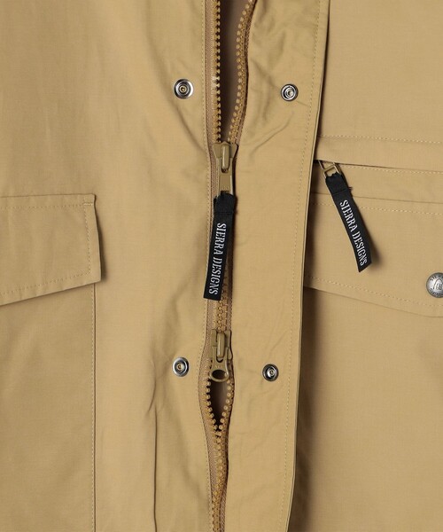 SIERRA DESIGNS（シェラデザイン）の「SIERRA DESIGNS（シエラデザインズ）別注 スタンドカラーブルゾン（WEB限定サイズ）（ブルゾン・メンズ・ブラック/ベージュ・XL/L/M）」の5枚目の写真