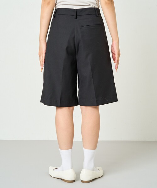 セール】限定展開 2タック ショート スラックス パンツ（スラックス
