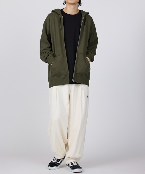 THRASHER(スラッシャー)の「【THRASHER】デニム・カツラギ ワイドバルーンパンツ(デニムパンツ・メンズ・ベージュ/グレー/オフホワイト/ブラック/ブラック系1・L/M/LL)」の10枚目の写真
