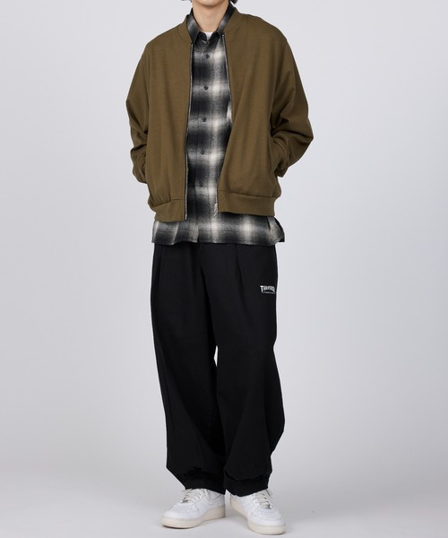 THRASHER(スラッシャー)の「【THRASHER】デニム・カツラギ ワイドバルーンパンツ(デニムパンツ・メンズ・ベージュ/グレー/オフホワイト/ブラック/ブラック系1・L/M/LL)」の22枚目の写真