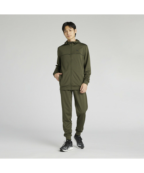 PUMA（プーマ）の「PUMA プーマ メンズ トレーニング ジャケット（パーカー・メンズ・カーキブラウン/ブラック/ヘザーグレー・MEDIUM/SMALL/X-LARGE/LARGE/XX-LARGE）」の15枚目の写真