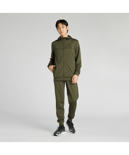 PUMA(プーマ)の「PUMA プーマ メンズ トレーニング ジャケット(パーカー・メンズ・カーキブラウン/ブラック/ヘザーグレー・MEDIUM/SMALL/X-LARGE/LARGE/XX-LARGE)」の12枚目の写真