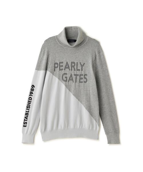 PEARLY GATES(パーリーゲイツ)の「【PEARLY GATES】カシミヤタッチコットンタートルネックニットプルオーバー <コラーゲン加工>(ニット/セーター・レディース・グレー/ホワイト/ネイビー/オレンジ・MEDIUM/LARGE/SMALL)」の14枚目の写真