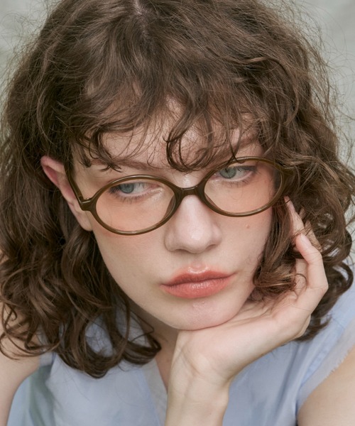 GIUNON（ジウノン）の「petite round glasses / ペティートラウンドメガネ（メガネ・レディース・ブラック/ブラウン/ブラウン系その他・FREE）」の21枚目の写真