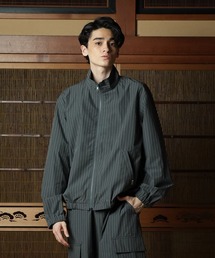 WITH OR WITHOUT（ウィズオアウィズアウト）の「Stand Zipup Silk Blouson/スタンドジップアップブルソン（ブルゾン）」