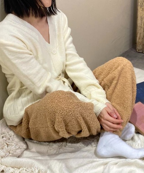 ボリュームフリースボアパンツ（その他パンツ）｜Vipoa（ヴィポア）の