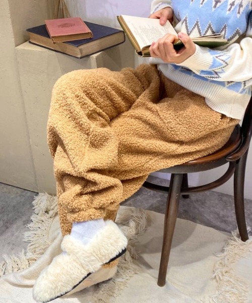 セール】ボリュームフリースボアパンツ（その他パンツ）｜Vipoa