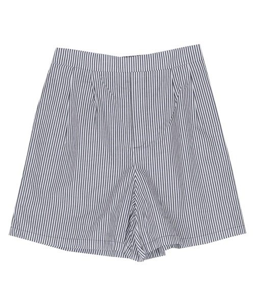 titivate(ティティベイト)の「ストライプショートパンツ(その他パンツ・レディース・ネイビー/ベージュ/ブルー・S/L/M)」の2枚目の写真