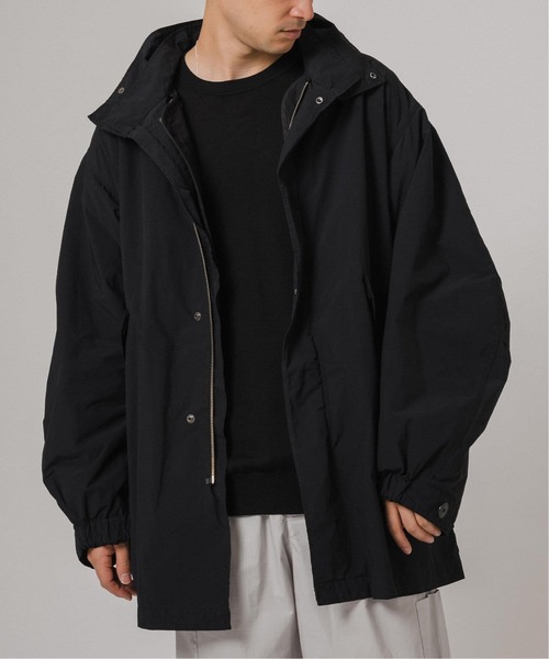 (新品未使用)ATON 別注 AIR WHEATHER SHORT MODS AIR WEATHER SHORT MODS COAT / BLACK | ATON (MEN)(エイトン