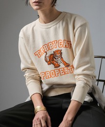 MIXTA | 【MIXTA(ミクスタ)】TABBY CREW NECK SWEAT/タビークルーネックスウェット(スウェット)
