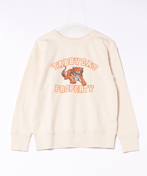 MIXTA（ミクスタ）の「【MIXTA(ミクスタ)】TABBY CREW NECK SWEAT/タビークルーネックスウェット（スウェット・レディース・ホワイト系その他5/ブラック系その他3・S）」の12枚目の写真