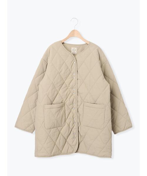 Samansa Mos2（サマンサ モスモス）の「キルトミドル丈コート（その他アウター・レディース・ブラック/ベージュ/カーキ/モカ・F）」の13枚目の写真