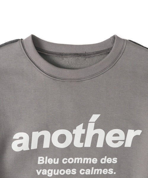 Figments(フィグメンツ)の「anotherスウェット(スウェット・レディース・杢グレー/チャコールグレー・FREE)」の9枚目の写真