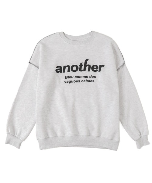 Figments(フィグメンツ)の「anotherスウェット(スウェット・レディース・杢グレー/チャコールグレー・FREE)」の13枚目の写真