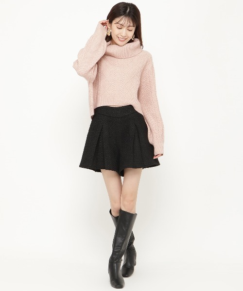 AND COUTURE（アンドクチュール）の「ツイードショートパンツ（その他パンツ・レディース・ブラック/ブラック系その他・SMALL/MEDIUM）」の11枚目の写真
