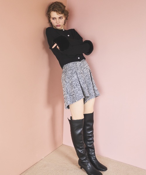 AND COUTURE（アンドクチュール）の「ツイードショートパンツ（その他パンツ・レディース・ブラック/ブラック系その他・SMALL/MEDIUM）」の13枚目の写真