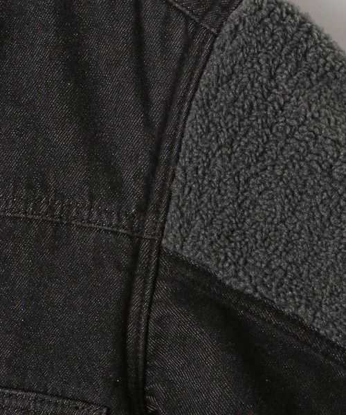 LEPSIM（レプシィム）の「ボアコンビデニムジャケット 147376（デニム
