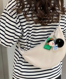 link lot（リンクロット）の「【新色追加】【男女兼用】ハーフムーン ワンショルダーバッグ PU素材 ナイロン素材（ショルダーバッグ）」